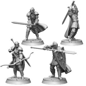 HUMANS - ELITE GUARDS PACK (4U)