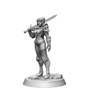 HUMANS - FEMALE WARRIOR