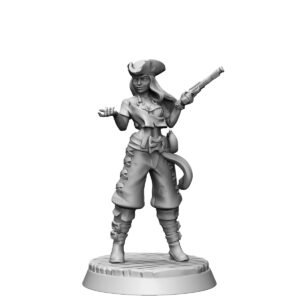 HUMANS - PIRATE FEMALE FIGHTER