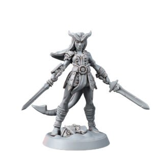 TIEFLING - FEMALE ARENA FIGHTER