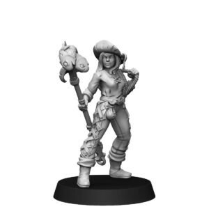 HUMANS - FISHERGIRL WITH SPEAR