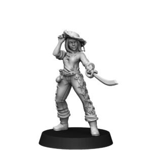 HUMANS - FISHERGIRL WITH SABRE (F)