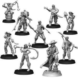 HUMANS - FISHERMAN CREW (9U)