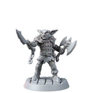 GOBLINS - FIGHTER WITH AXE AND DAGGER