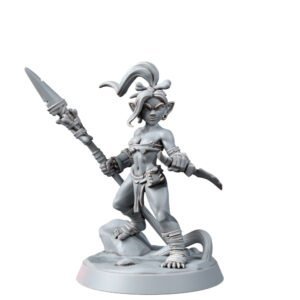 GOBLINS - FEMALE FIGHTER WITH SPEAR