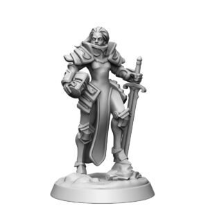 HUMANS - FEMALE KNIGHT CAPTAIN