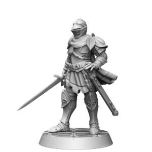 HUMANS - KNIGHT WITH SWORD 03