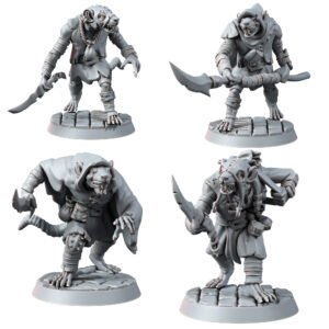 BEASTS - WERERAT PACK (4U)