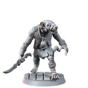 BEASTS - WERERAT WITH DAGGER 03