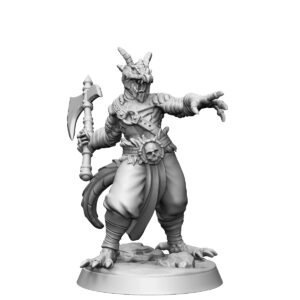 DRAGONBORN - WARRIOR WITH AXE