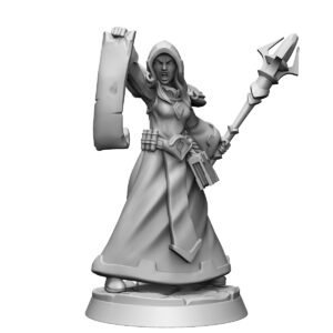 HUMANS - FEMALE NOVICE MAGE 02