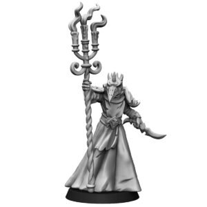 HUMANS - RAVEN CULTIST WITH CANDLE