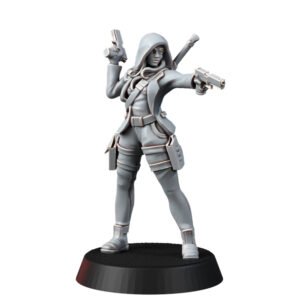 HUMANS - FEMALE MODERN MAGE (NO SPELL)