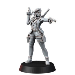 HUMANS - FEMALE MODERN MAGE (NO HOOD AND SPELL)