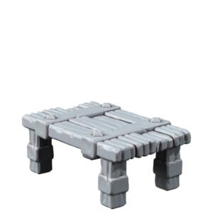 DECORATIONS - WOODEN TABLE