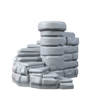 DECORATIONS - SPIRAL STAIRS