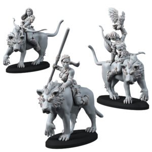 HUMANS – AMAZONS MOUNTED CHAPTER (3U)