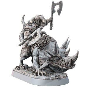CHAOS - BALTHAZAR DOUBLEFANG ON HORNED WOLF