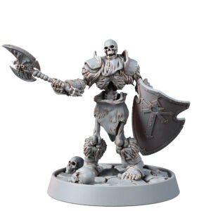 SKELETONS - SKELETON LIEUTENANT OF THE PALE GUARD