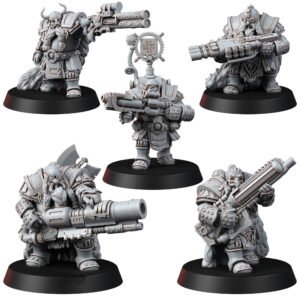DWARFS - MAELSTORM BRINGERS SQUAD (5U)