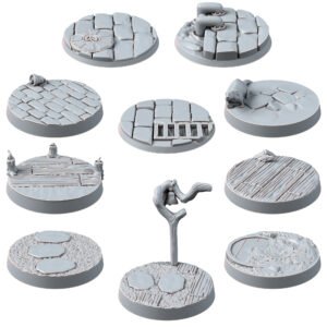 RATMEN - NEZUMI CLANS 25MM BASES (10U)