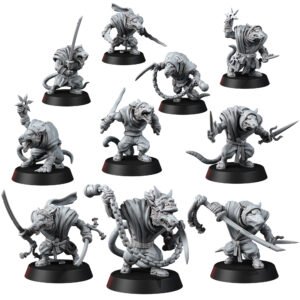 RATMEN - NINJA RATS (10U)