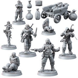 HUMANS - DEARING BANDITS PACK (8U)