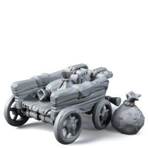 DECORATIONS - COMMON CHARRIOT WITH BAGS