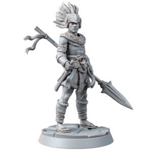 HUMANS - AZTEC MALE FIGHTER 01