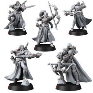 HUMANS - SPARTANCAST VESTAL OF AURUUM SQUAD (5U)