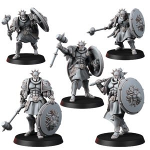 HUMANS - SPARTANCAST TROOPER SQUAD (5U)