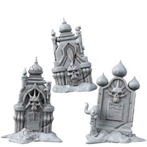 DECORATIONS - TOMBSTONES (3U)