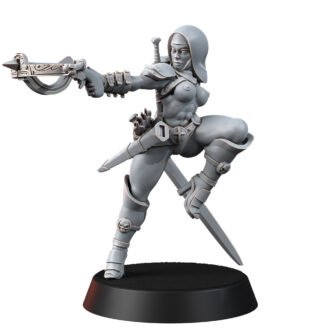 HUMANS - BATTLE NUN (PIN-UP)