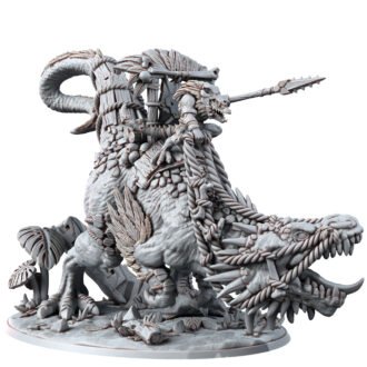 CROCODILIAN - COLDBLOOD ON ALLOSAURUS