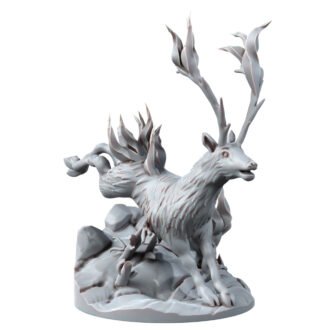 ANIMALS - ELK ON FIRE