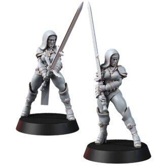 HUMANS - GREATSWORD BATTLE NUNS (2U)