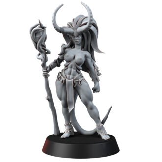 TIEFLINGS - INFERNAL DRUID (PIN-UP)