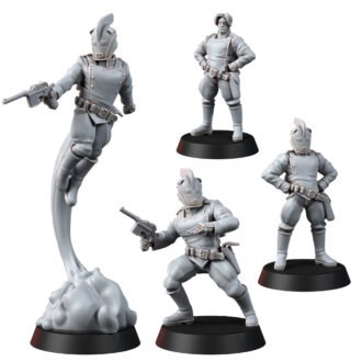 RETRO - ROCKETMEN (4U)