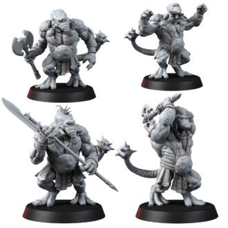 REPTILIAN - WARRIORS TEAM (4U)