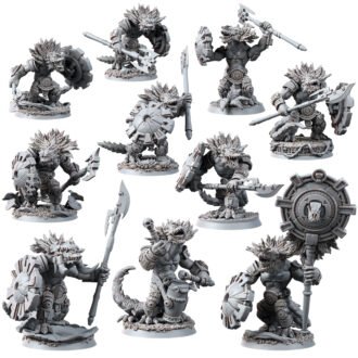 REPTILIAN - STARGATE GUARD SQUAD (10U)