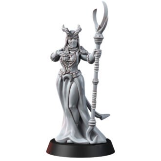 TIEFLING - FEMALE WIZARD