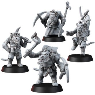 KOBOLDS - DONKNOIDS WARRIORS (4U)