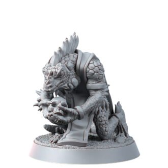 LIZARDMEN - PYROSALAMANDER SERVANT ACOLYTE