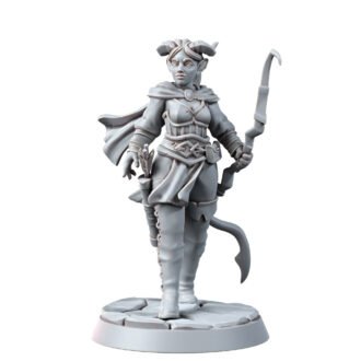 TIEFLING - FEMALE ARCHER