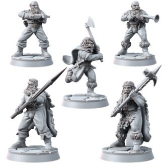 HUMANS - MOUNTAIN WARRIORS (5U)