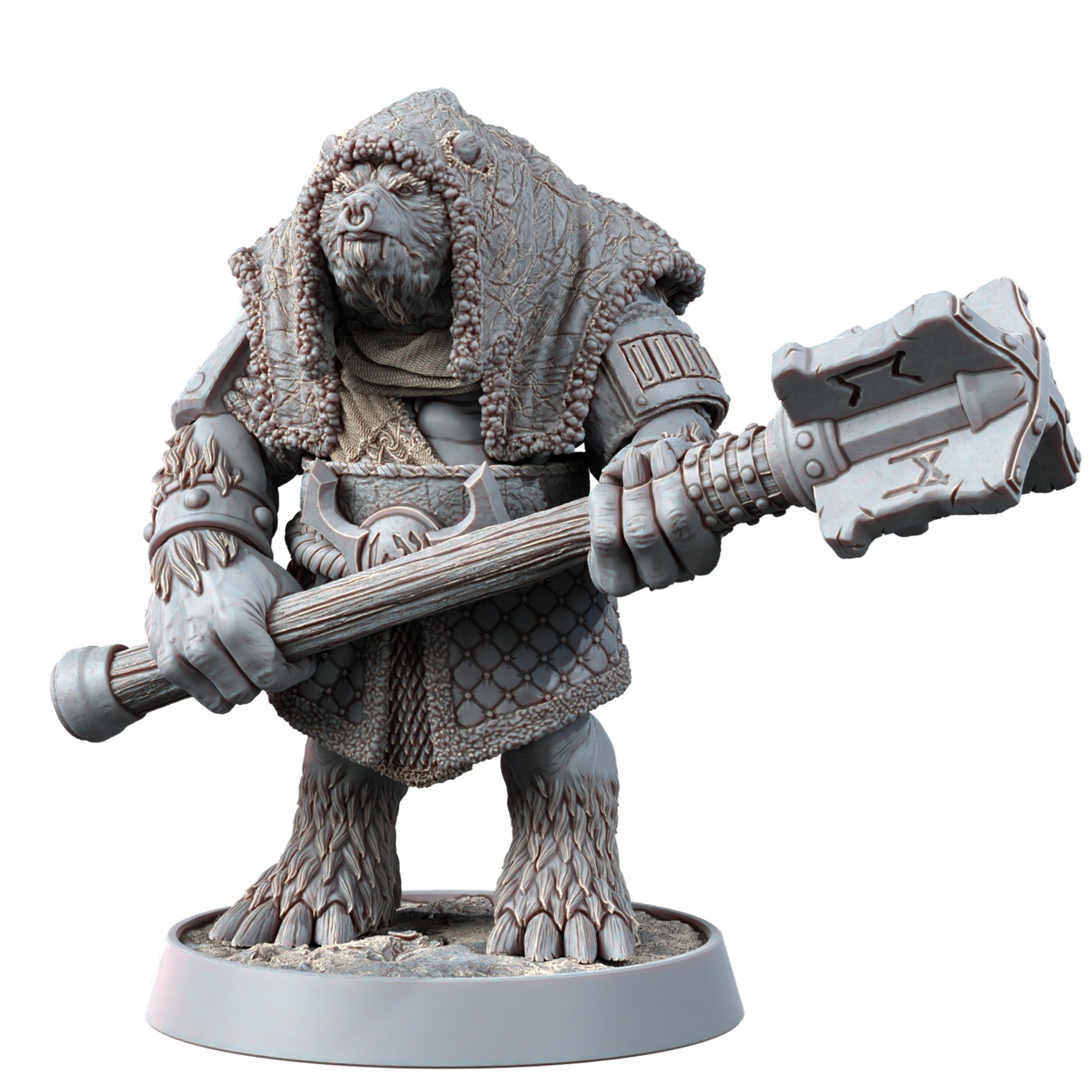 BEARNOIDS - THE WARDENS OF FURY PEAKS BASHER CREE