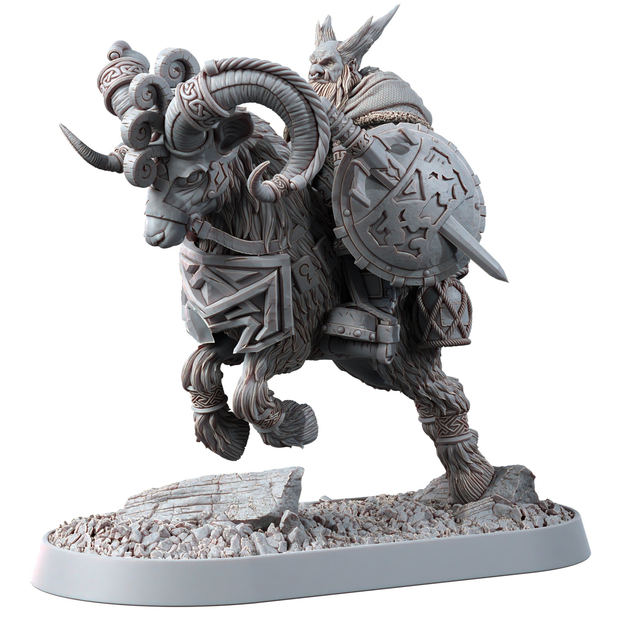 DWARFS - PANDEMONIUM DRIMULF SHORTFUSE ON FIRE GOAT