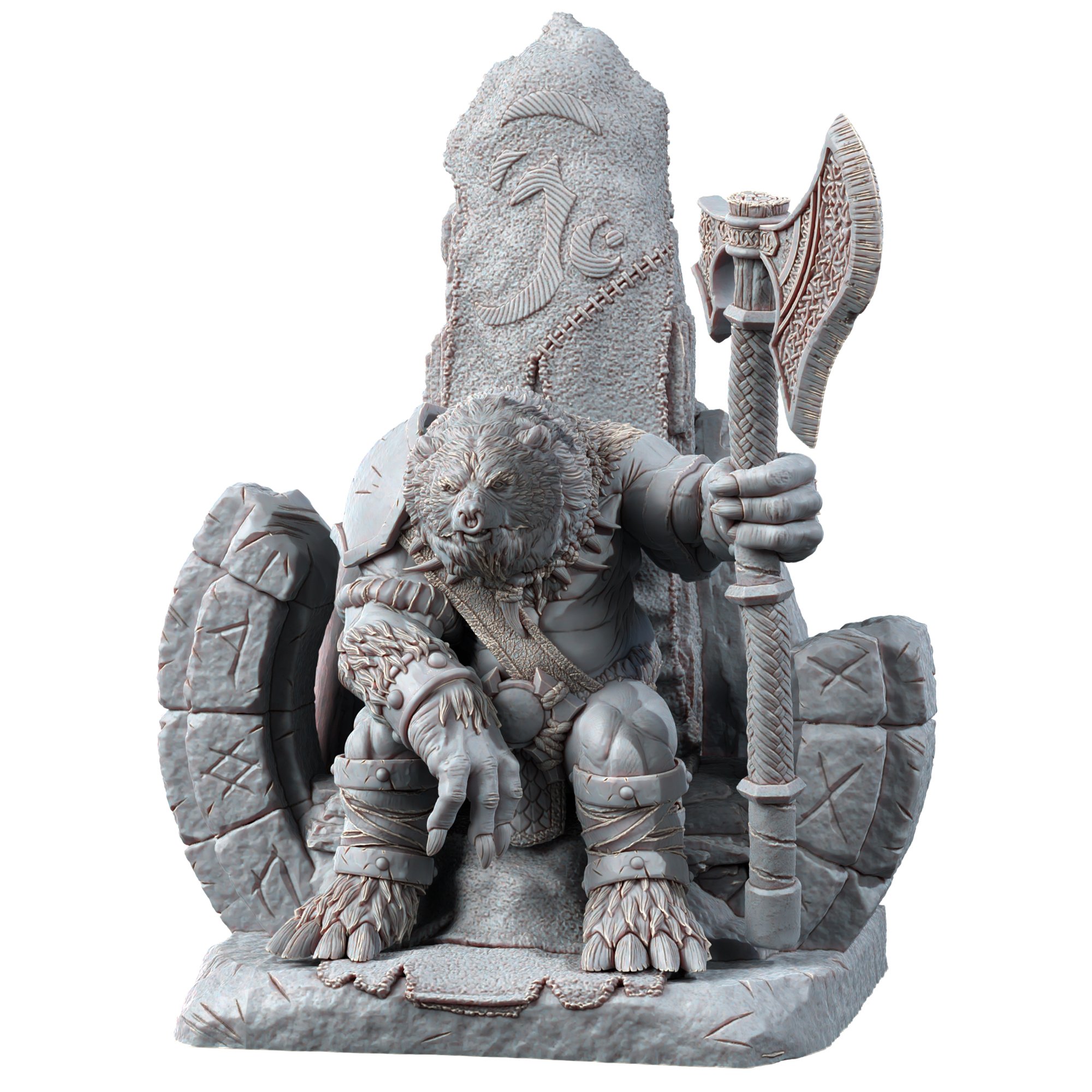 BEARNOIDS - THE WARDENS OF FURY PEAKS KURTZ OVERWARDEN