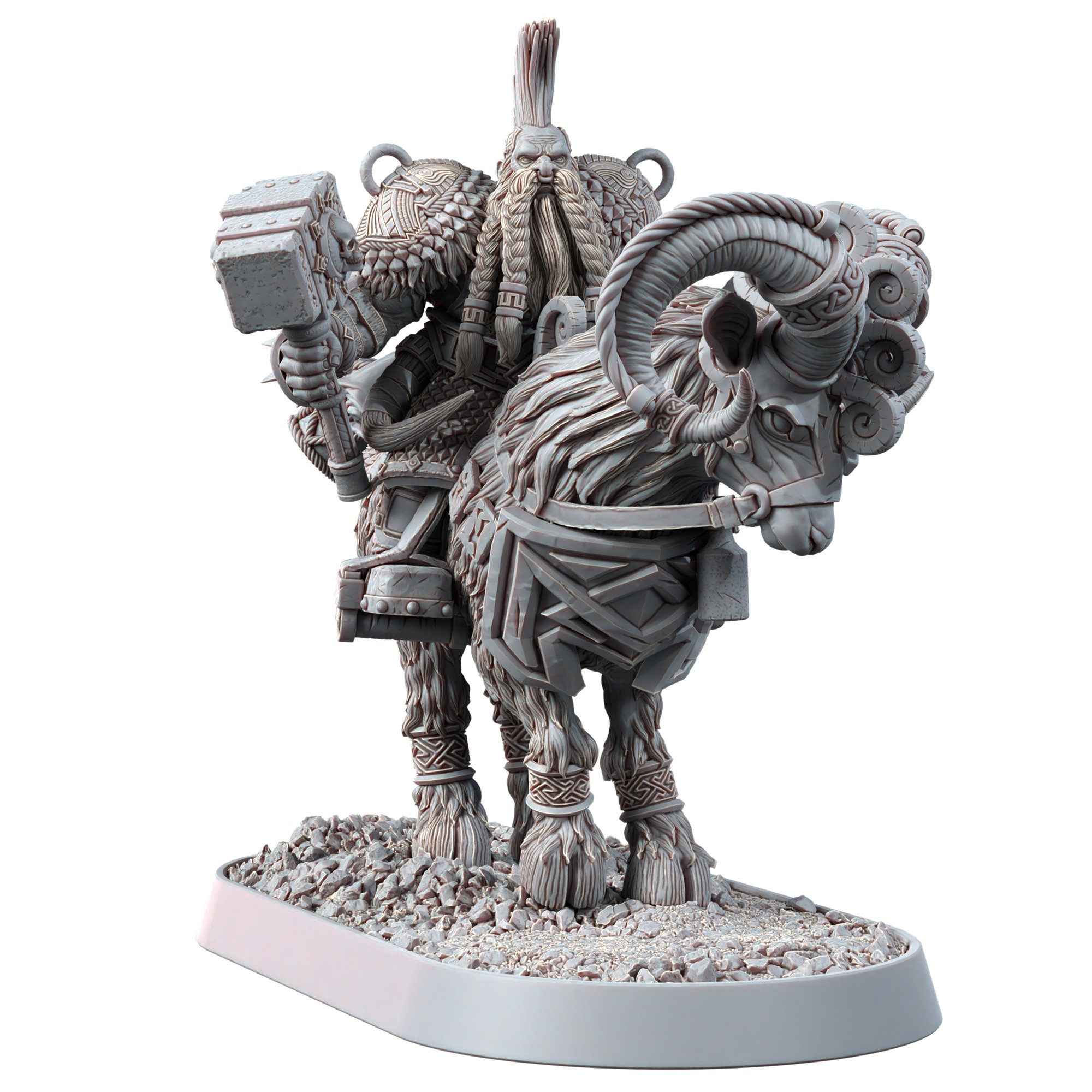 DWARFS - PANDEMONIUM LUKASZ DRENCHER ON FIRE GOAT