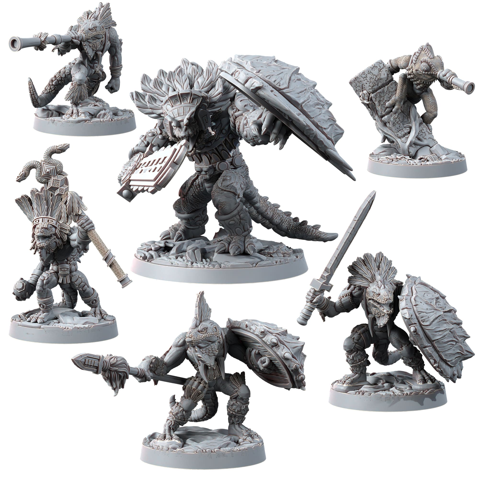 LIZARDMEN – WARDENS OF THE STARGODS (6U)